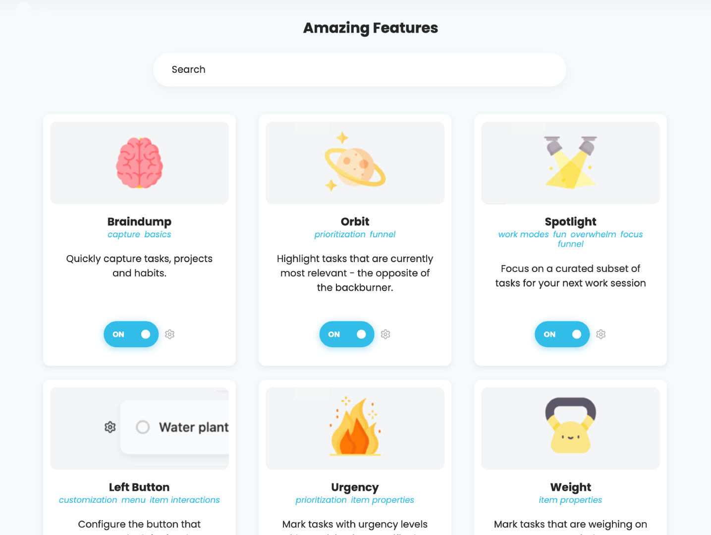 Customizable Marvin app interface